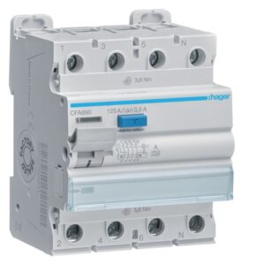 Hager CFA690 Residual Current Circuit Breaker 3P+N