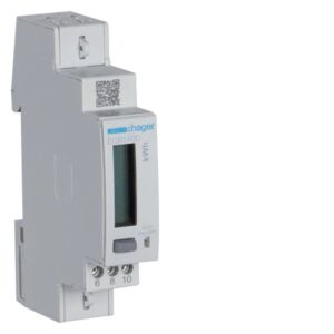 Hager ECR140D 1ph Kwhmeter Direct 1M MODBUS