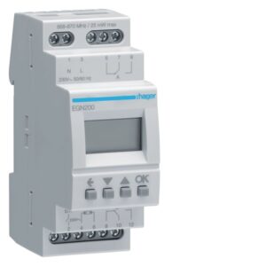 Hager EGN200 Time Switch Multi-funct. Channels Blue