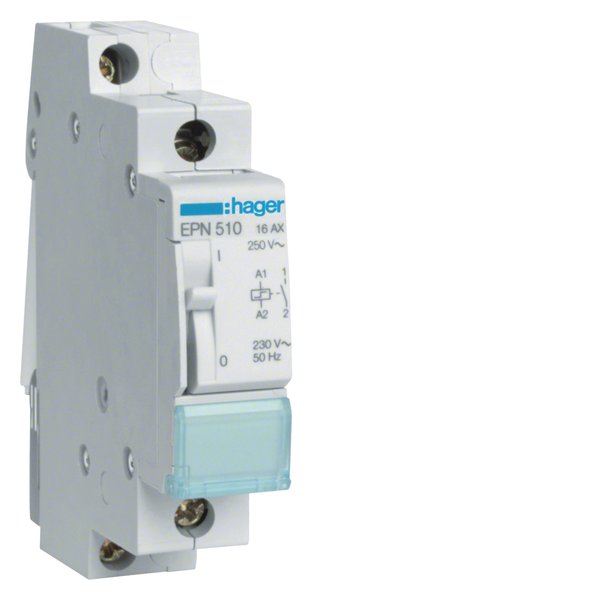 Hager EPN510 Latching Relay 1no