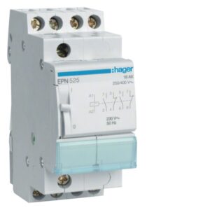 Hager EPN525 Latching Relay 2nc+2no