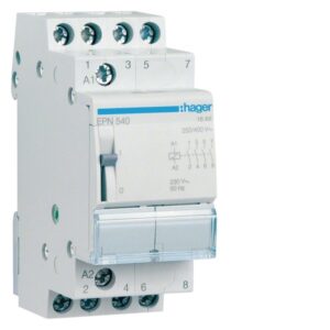 Hager EPN540 Latching Relay 4no