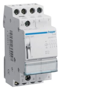 Hager EPN541 Latching Relay 4no
