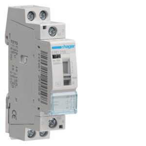 Hager ERD218 Relay 1NO+1NC