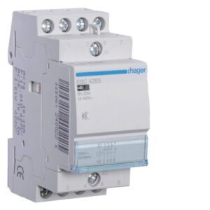 Hager ESC428S Contactor Humfree 3NO+1NC