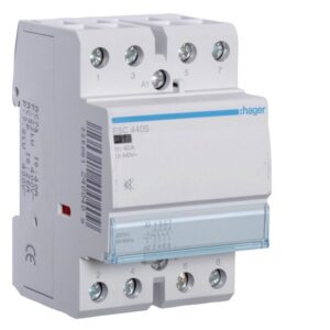 Hager ESC440S Contactor Humfree 4NO