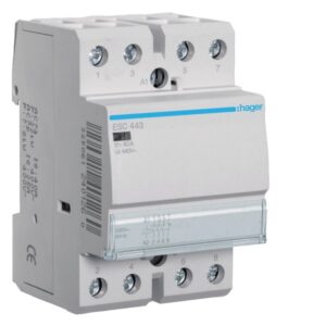 Hager ESC443 Contactor 3NO+1NC