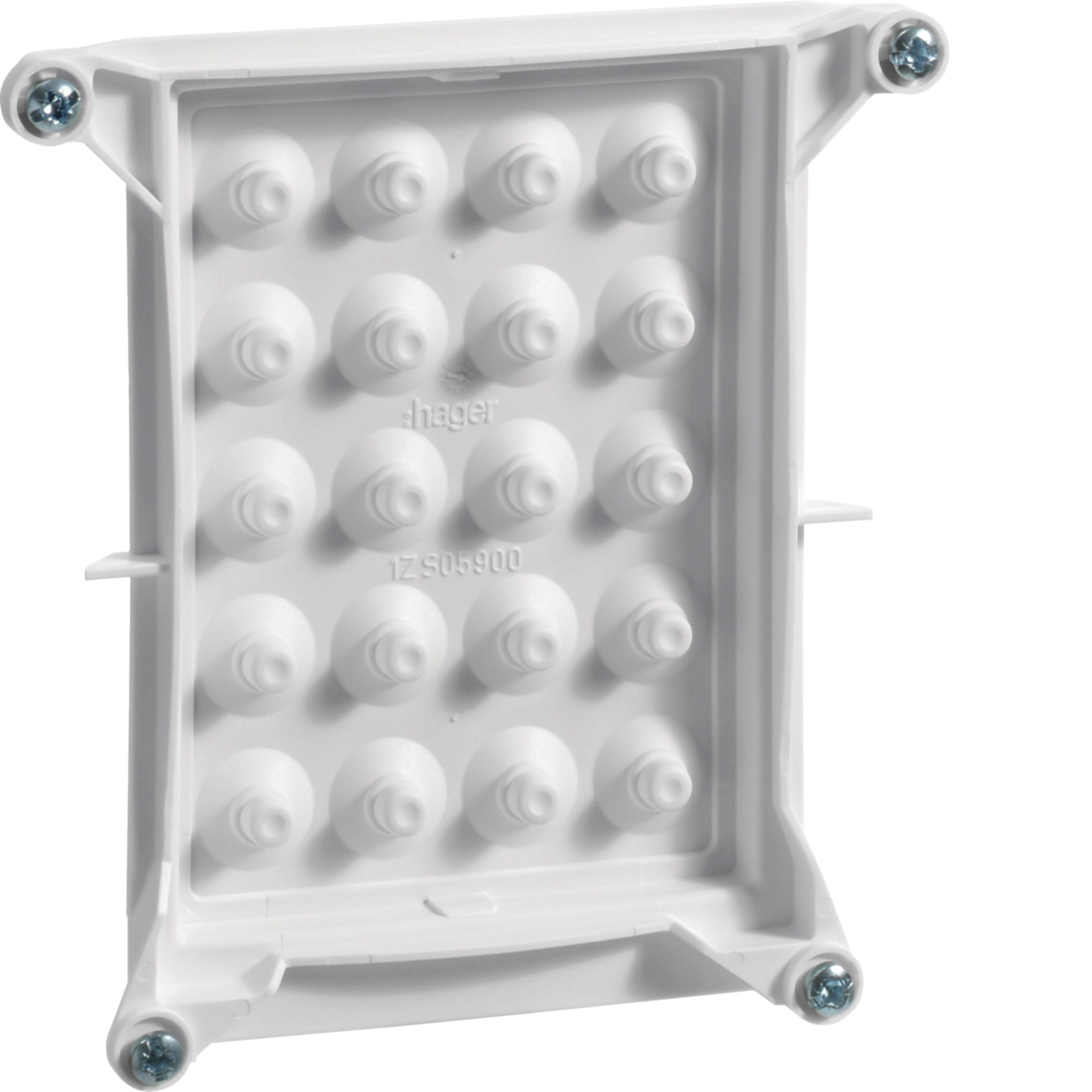 Hager FZ428 Cable Entry Plate Univers