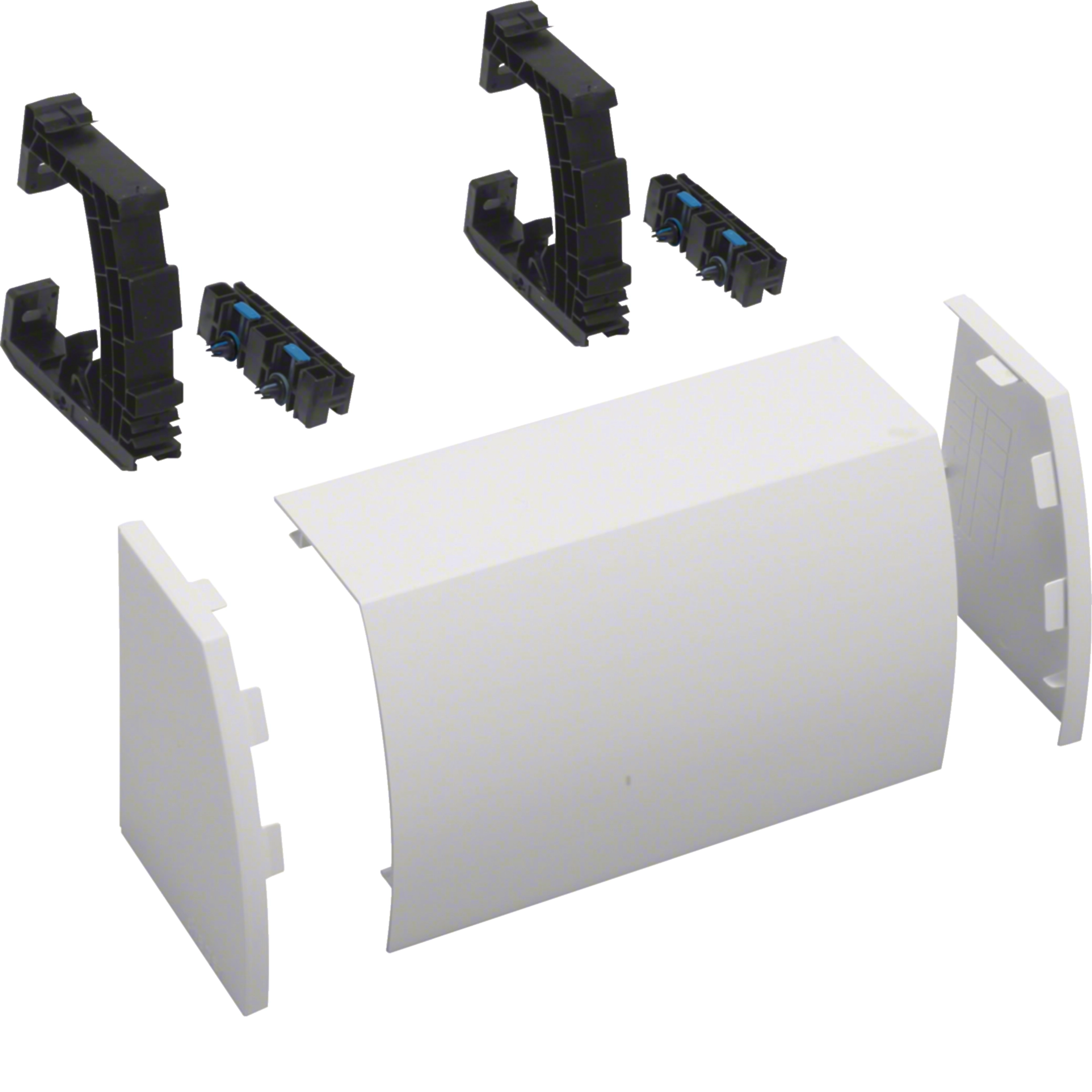 Hager FZ441N Cable Cover 1-section Box Fixation