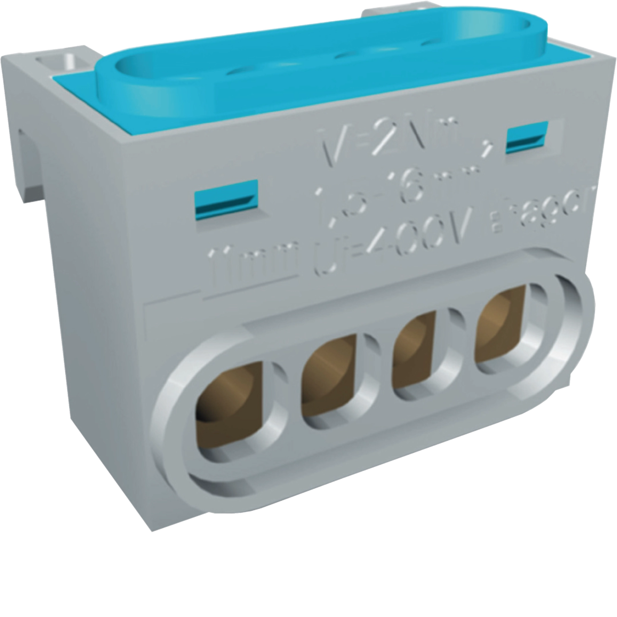 Hager GZ04N N-terminal Minigamma 4connec
