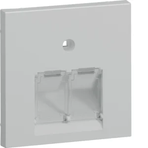 Hager GZUAE2A7035 Central Plate UAE 2-gang
