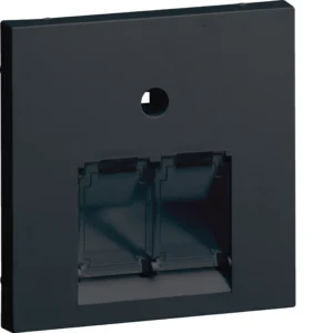 Hager GZUAE2A9011 Central Plate UAE 2-gang