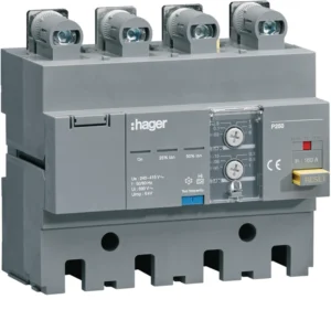 Hager HBT160H RCD Add P250 4P 160A