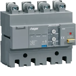 Hager HBT250H RCD Add P250 4P 250A