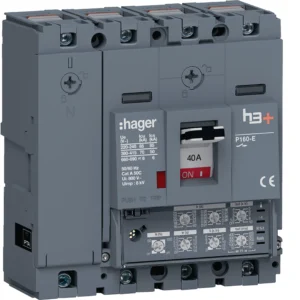 Hager HES041JC Moulded Case Circuit Breaker H3+