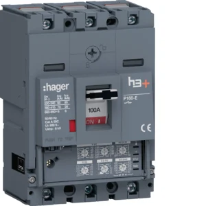 Hager HES100JC Moulded Case Circuit Breaker H3+