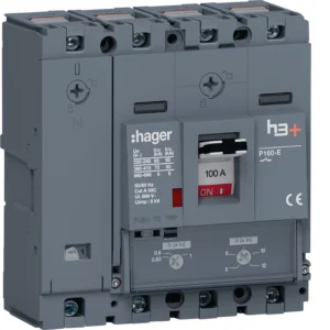 Hager HES101DC Moulded Case Circuit Breaker H3+