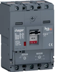Hager HHS040DC Moulded Case Circuit Breaker H3+