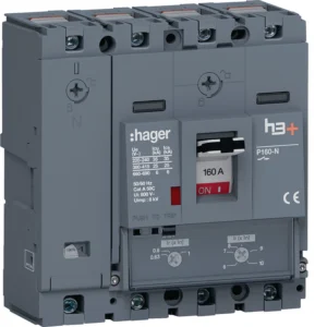 Hager HHS161DC Moulded Case Circuit Breaker H3+