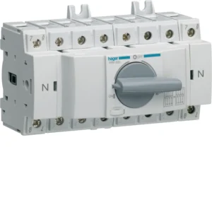 Hager HIM406 Modular Change-over Switch 4x63A