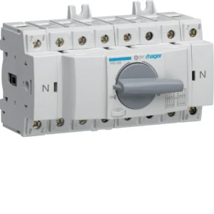 Hager HIM408 Modular Change-over Switch 4x80A