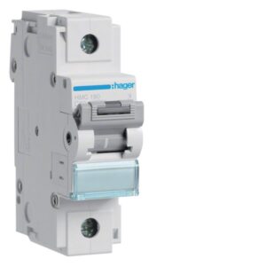 Hager HMC180 MCB 1P 15kA C-80A 1.5M