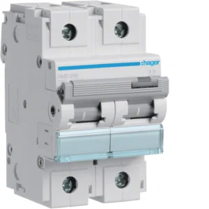 Hager HMD280 MCB 2P 15kA D-80A 3M