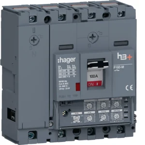 Hager HMS101JC Moulded Case Circuit Breaker H3+