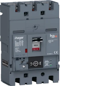 Hager HMT100NR Moulded Case Circuit Breaker H3+