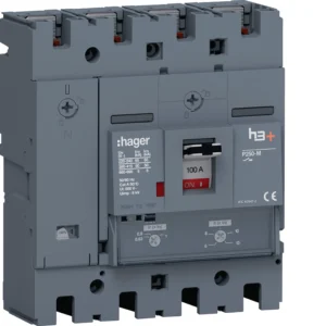 Hager HMT101DR Moulded Case Circuit Breaker H3+