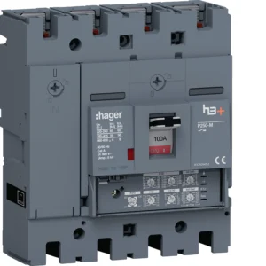 Hager HMT101JR Moulded Case Circuit Breaker H3+