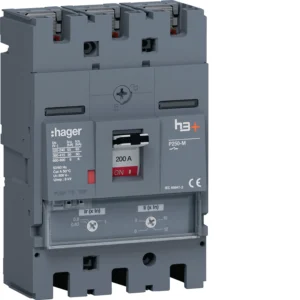 Hager HMT200DR Moulded Case Circuit Breaker H3+