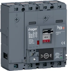 Hager HNS041NC Moulded Case Circuit Breaker H3+