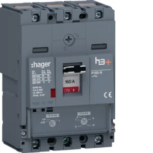 Hager HNS160DC Moulded Case Circuit Breaker H3+