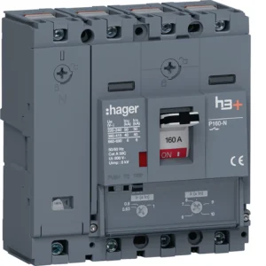 Hager HNS161DC Moulded Case Circuit Breaker H3+