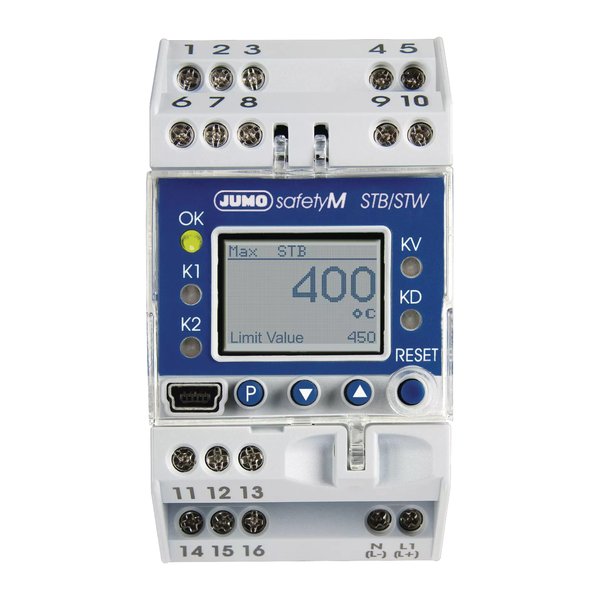 JUMO 701150 Safety temperature limiter/monitor