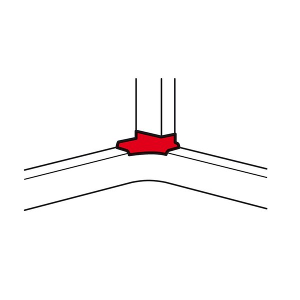 Legrand 010421 Branch Angle For Trunking Dlp Monobloc
