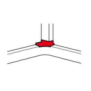 Legrand 010524 Branch Angle For Trunking Dlp Monobloc