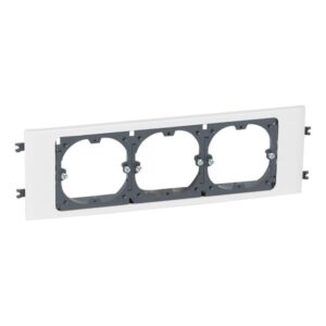 Legrand 010933 Universal 3-gang Support
