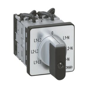 Legrand 014653 Cam-type Measuring Changeover Switch Voltmeter