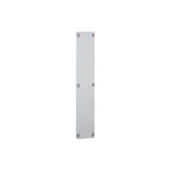 Legrand 020149 Plain Metal Quarter-turn Front Plate