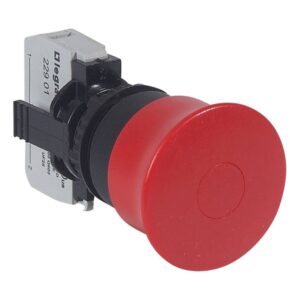 Legrand 023721 Osmoz Complete Latching Non-illuminated Mushroom