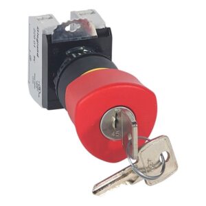 Legrand 023727 Osmoz Complete Latching Non-illuminated Mushroom