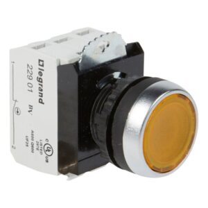 Legrand 023754 Osmoz Complete Flush Illuminated Momentary Push