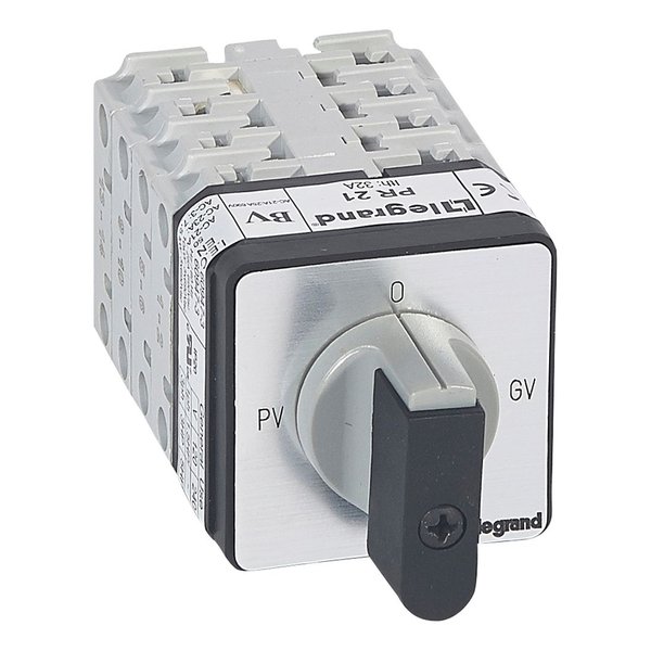Legrand 027521 Cam-type Switch For Three-phase Motor Starter
