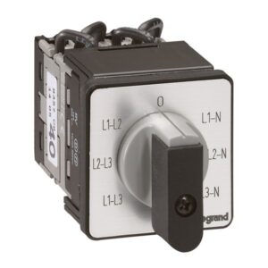 Legrand 027562 Cam-type Measuring Changeover Switch Voltmeter