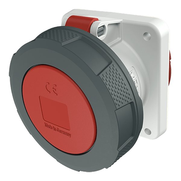 Mennekes 1124A Panel-Mounted CEE Socket Outlet