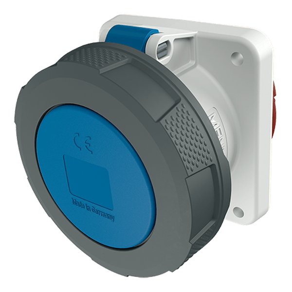 Mennekes 1127A Panel-Mounted CEE Socket Outlet