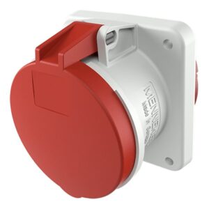 Mennekes 1252A Panel-Mounted CEE Socket Outlet Straight