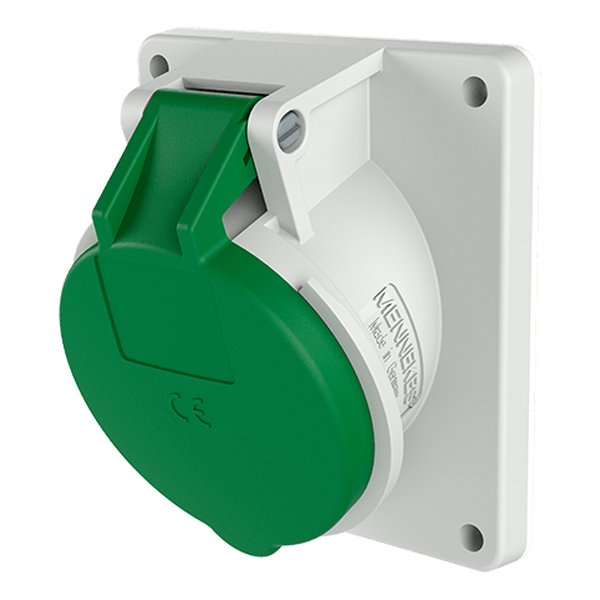 Mennekes 1486 Panel-Mounted CEE Socket Outlet